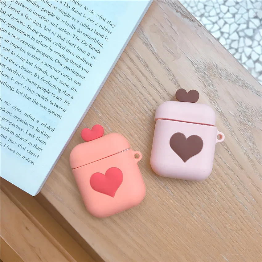 OTTWN силиконовый Bluetooth беспроводной чехол для наушников Защитный Airpods аксессуары