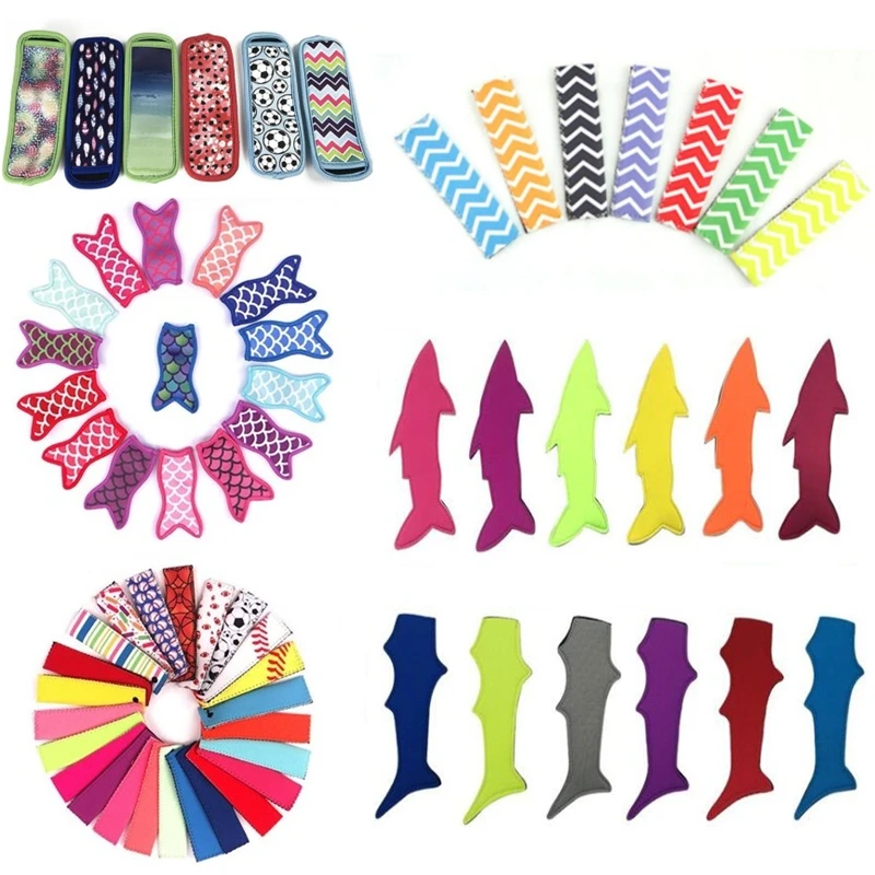 100 шт. антиобледенительная неопреновый держатель для леденцов морозильник