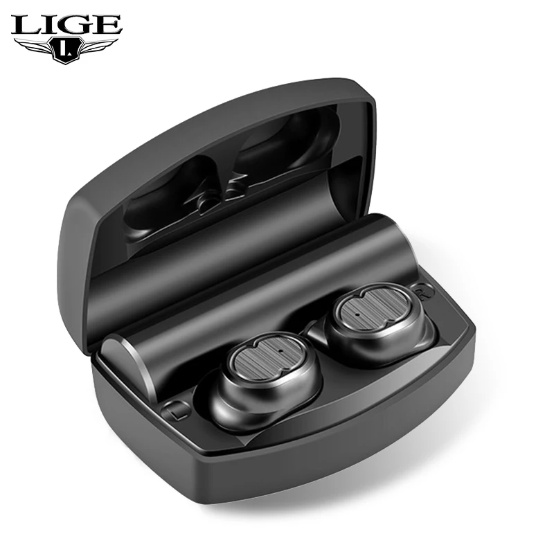 TWS-наушники LIGE2020 с поддержкой Bluetooth и сенсорным управлением | Электроника