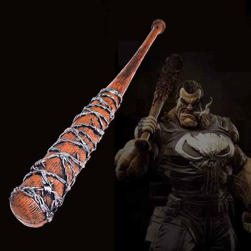 

Cosplay Film Game Movie Walking Dead Bat Baseball Stick Role Playing Nigen Lucille Baseball Bat PU Model Toy Prop 83cm