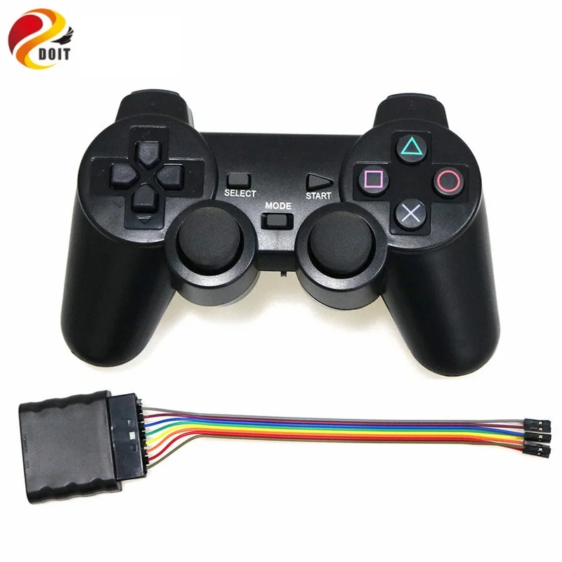 Беспроводной геймпад для Sony PS2 контроллер консоли Playstation 2 джойстик с двойной