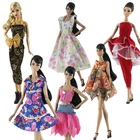 Модное платье для куклы Барби, одежда на каждый день, одежда Vestidoes 16, аксессуары для кукол, детские игрушки сделай сам, подарок для девочек