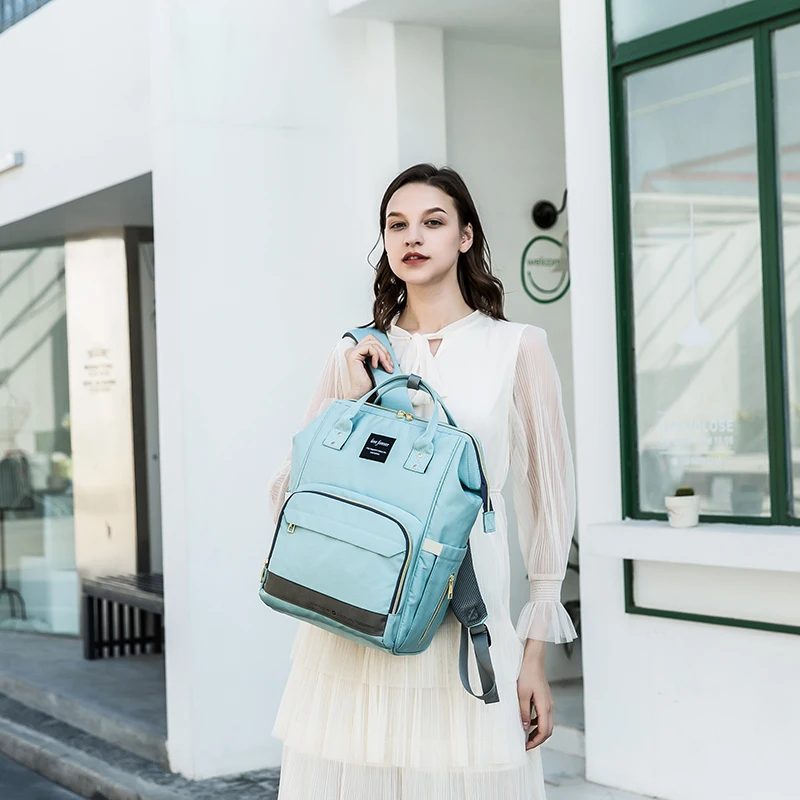 Мода baby Пеленки Сумка Рюкзак Многофункциональный Водонепроницаемый Мама сумка в