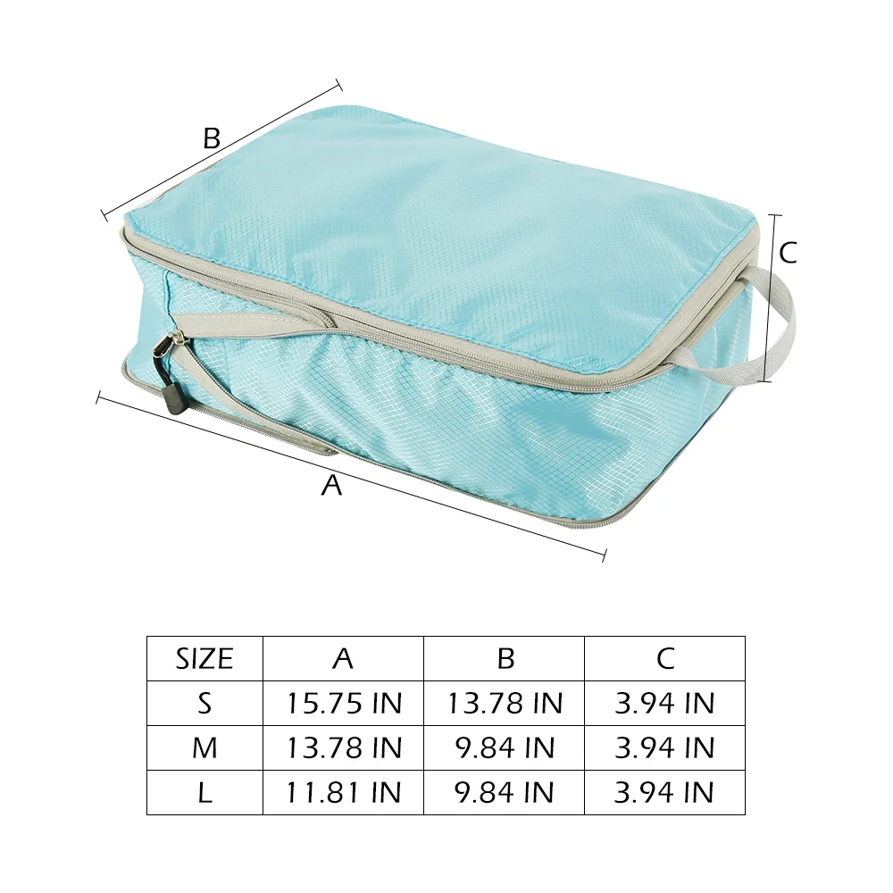 3 шт. дорожная сумка для хранения набор одежды аккуратный органайзер гардероба