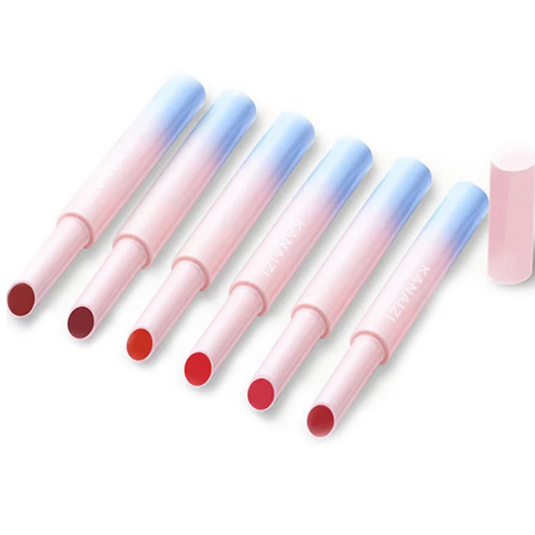 7 цветов Увлажняющий длинные матовая губная помада блеск для губ модные оттенок