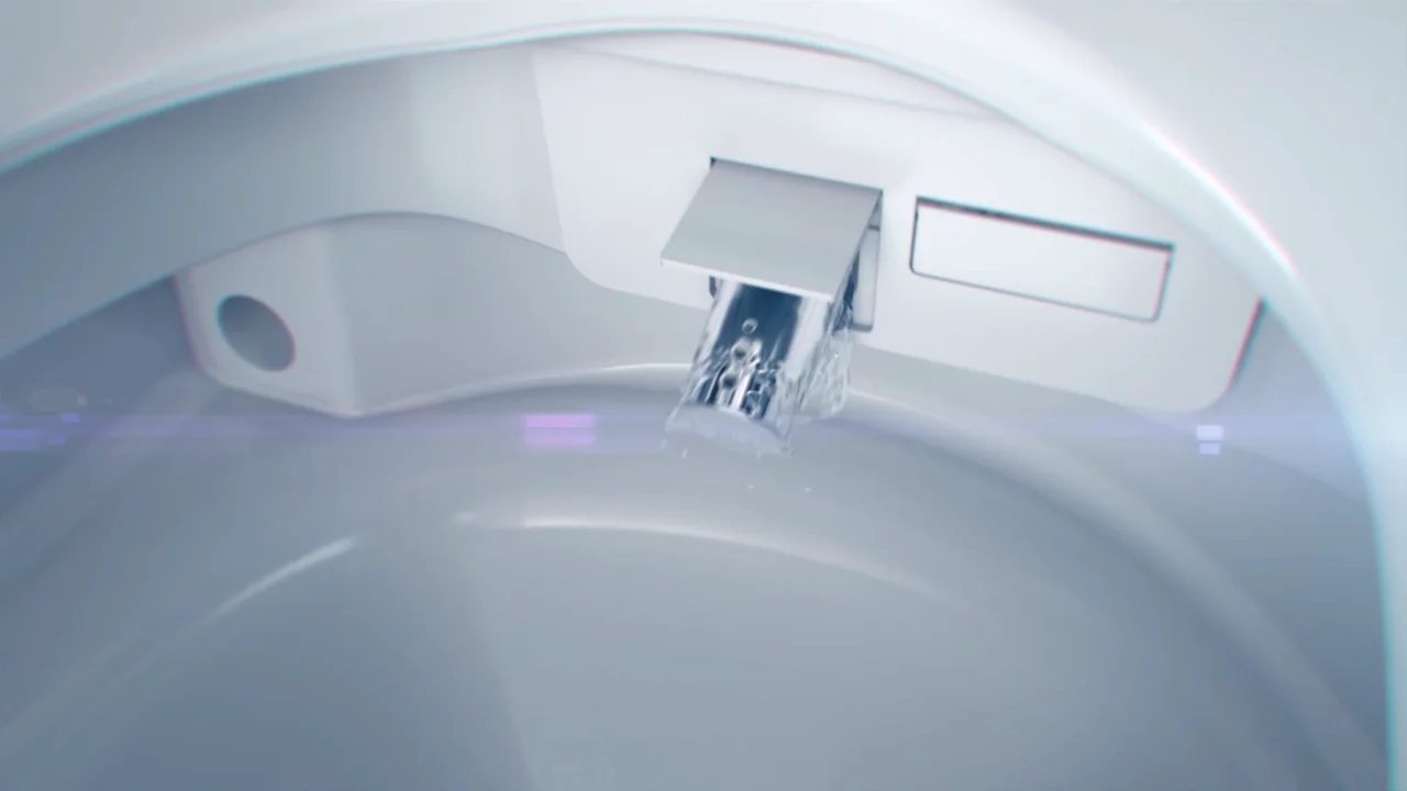 

Computerized electric auto wash smart bidet toilet