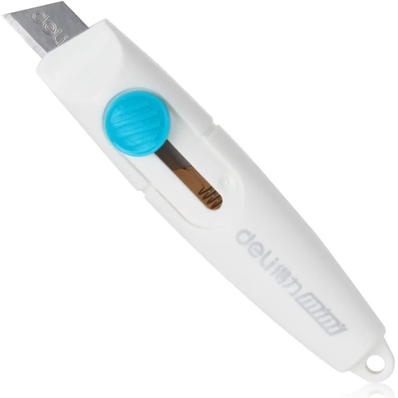 Deli универсальный нож мини цветной резак для бумаги портативный компактный