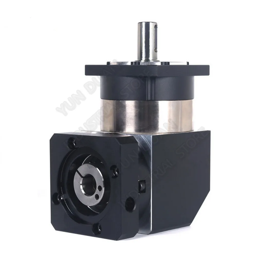 

5:1 Ratio 5 Right Angled Planetary Reducer Gearbox Corner Reducer 19MM Input For 80MM 90MM 600W 750W AC Servo Motor