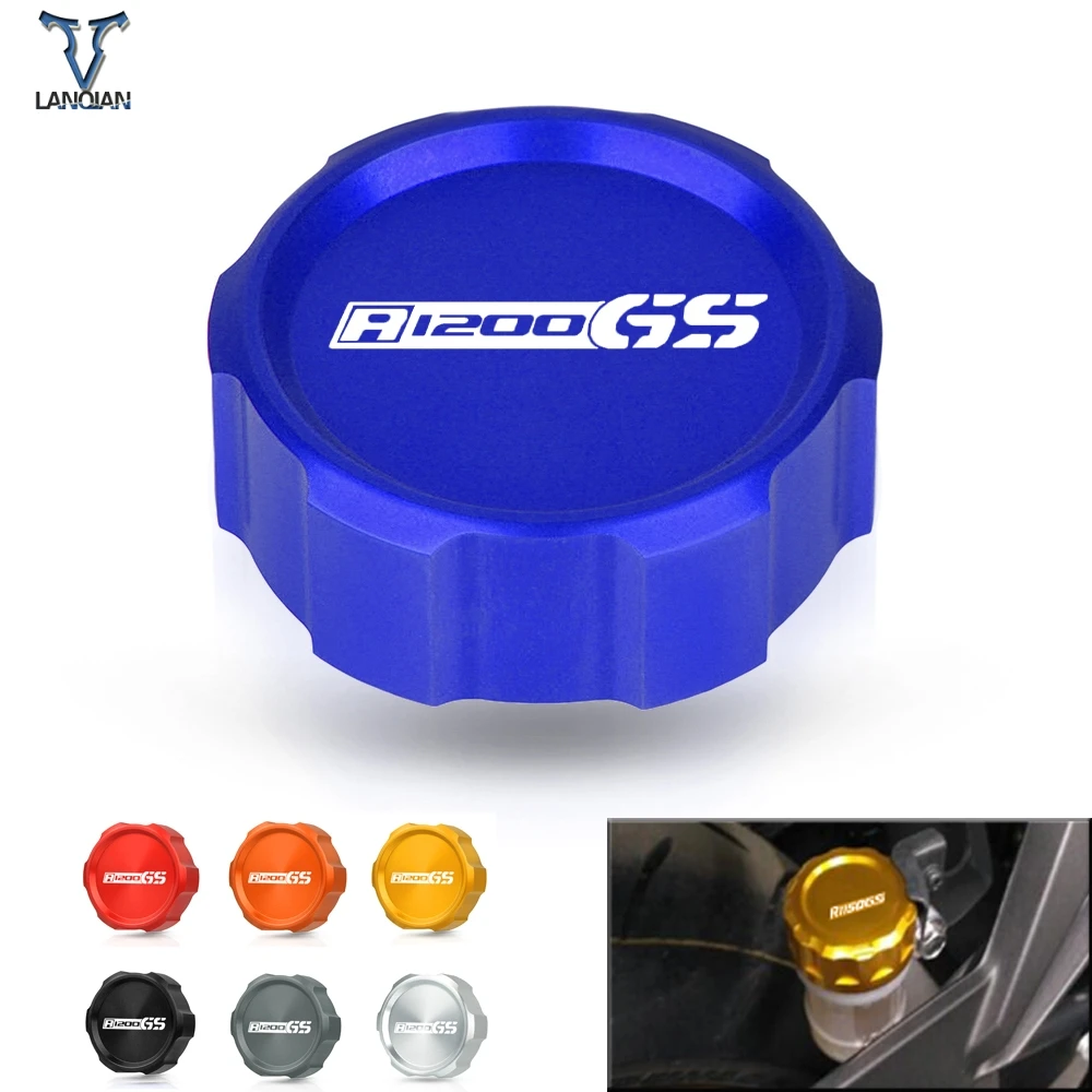 

Motorcycle CNC Aluminum Accessories Cylinder Reservoir Cover cap For BMW R1200GS Adventure 2007 2008 2009 2010 2011 2012 2013