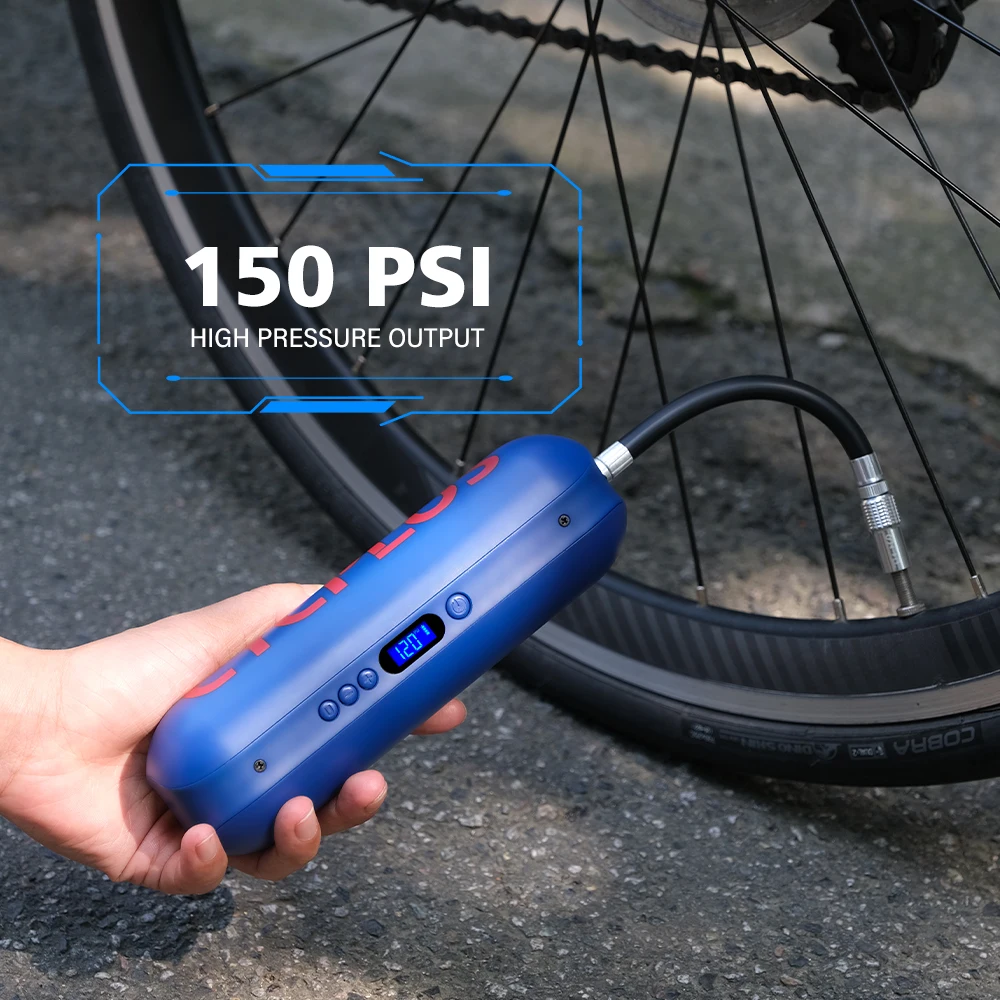 Электрический воздушный компрессор CYCPLUS портативный насос для велосипеда