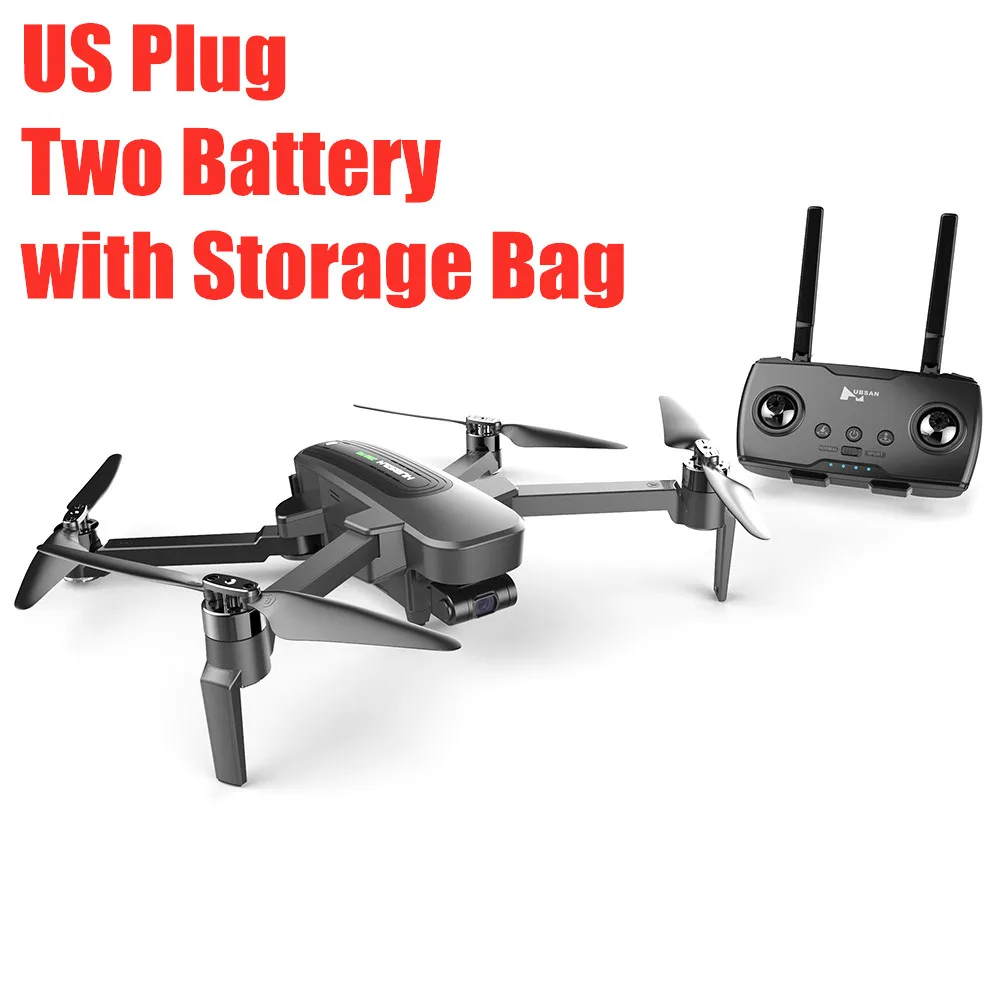2Battery Bag US Plug Hubsan ZINO PRO gps 5G Wi-Fi 4 км с видом от первого лица в формате 4K UHD, Камера 3-осевому гидростабилизатору Сфера панорамы RC Дрон Квадрокоптер RTF - Цвет: 2Battery Bag US Plug