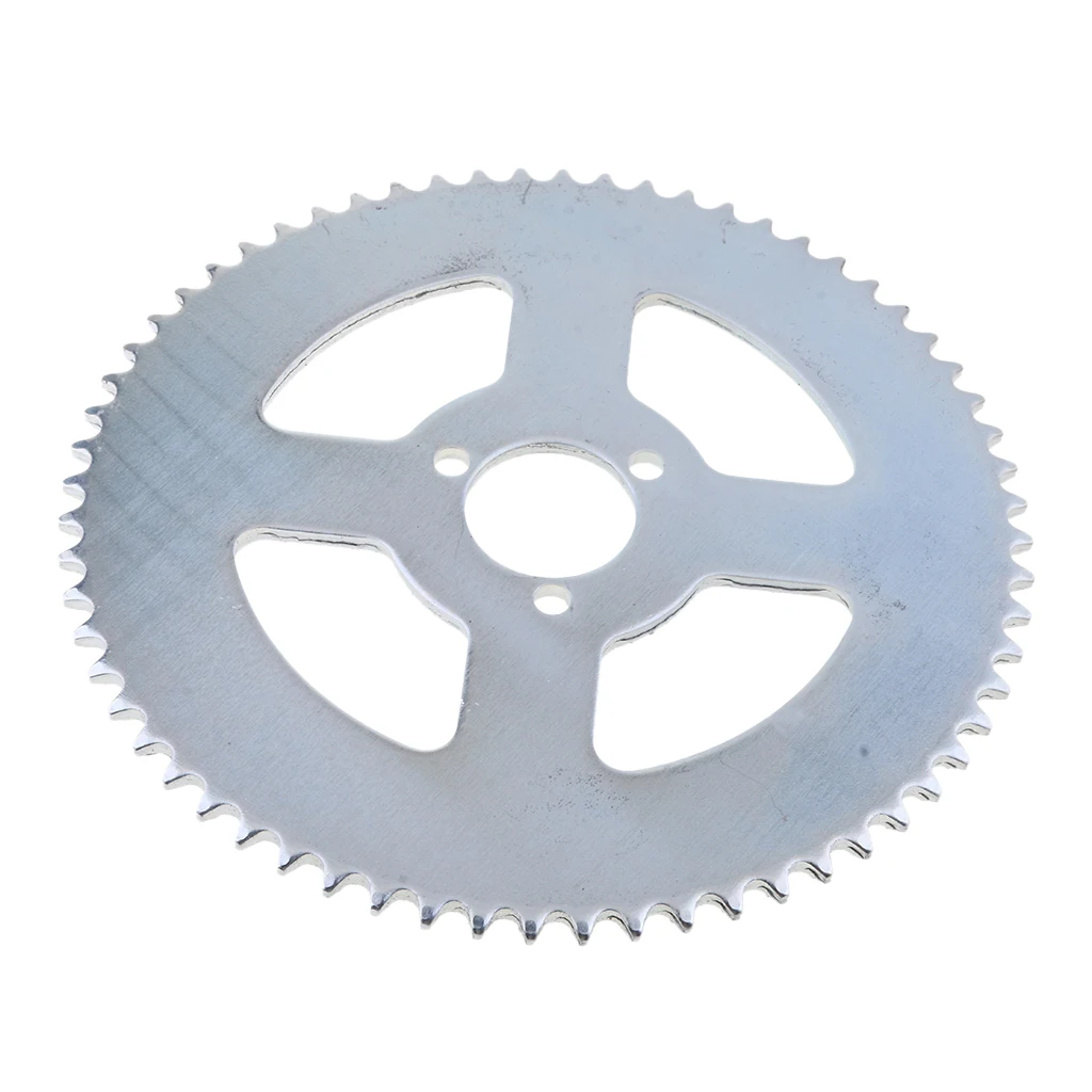 

64T T8F Rear Chain Sprocket for 47cc 49cc Motorcycle ATV Dirtbike - Silver