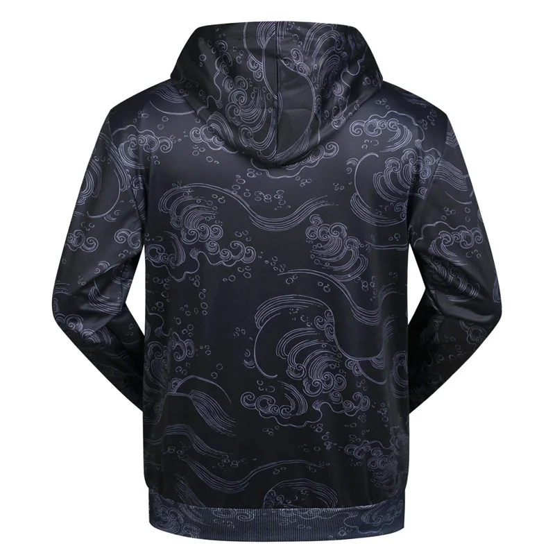 

Chinese Dragon Printed Hooded Sweatshirts Fashion Casual Hip Hop Pullover Men Women Harajuku Streetwear Hoodie