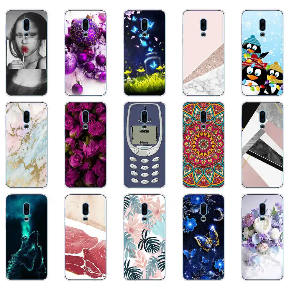 Силиконовый чехол для Meizu 16th |
