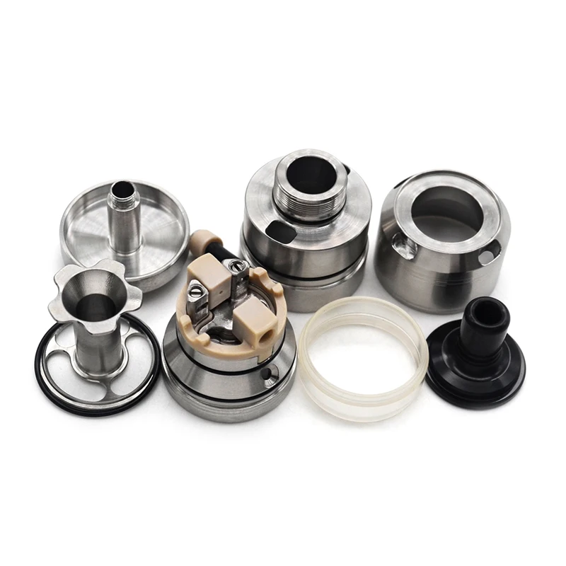 

ULTON Cabeo Style 316SS 24mm MTL RTA 5ml Rebuildable atomizer for 510 thread vape mods Electronic Cigare tank