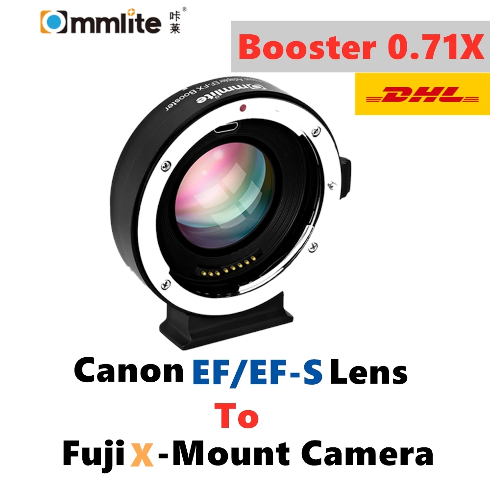 Commlite EF-FX усилитель 0.71X AF повышенной яркости и уменьшение кольца-адаптера для