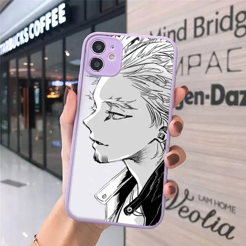 

Hawks Coat Anime Phone Cases matte transparent For iphone 7 8 11 12 plus mini x xs xr pro max cover