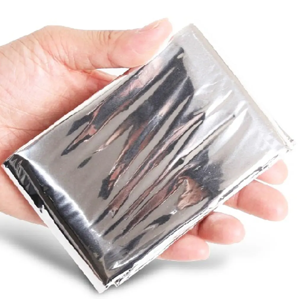 Спасательное Одеяло 140*210 см спасательное теплоизоляционное солнцезащитное