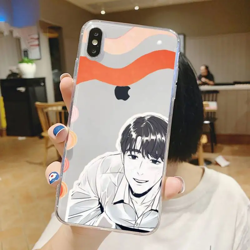 

Cartoon BJ Alex anime Phone Case Transparent soft For iphone 5 5s 5c se 6 6s 7 8 11 12 plus mini x xs xr pro max