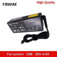 laptop adapter 20v 4 5a 90w usb ac charger adapter power for lenovo thinkpad x1 ultrabook eraser b40 g50 m4400 m4450 z50 z505