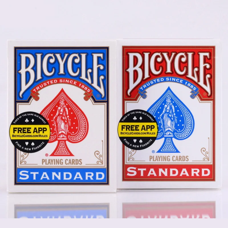 

1 PCS Blue/Red Original Bicycle Paper Playing Cards Rider Back Standard Decks Poker Cards