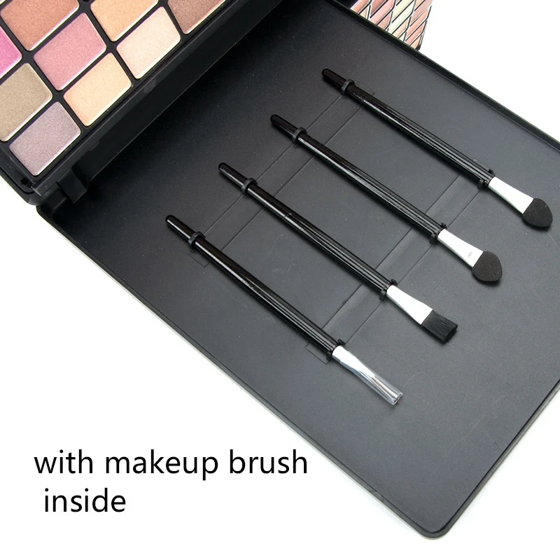 

111 Colors Eyeshadow Blush Palette Cosmetic Face Powder Makeup Case Make Up Eye Shadow Palette Puff with Makeup Brush