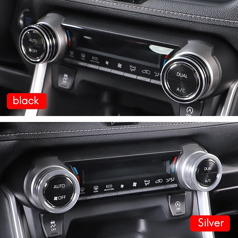 Центральная ручка консоли кнопка кондиционера Накладка для Toyota RAV4 2020 2