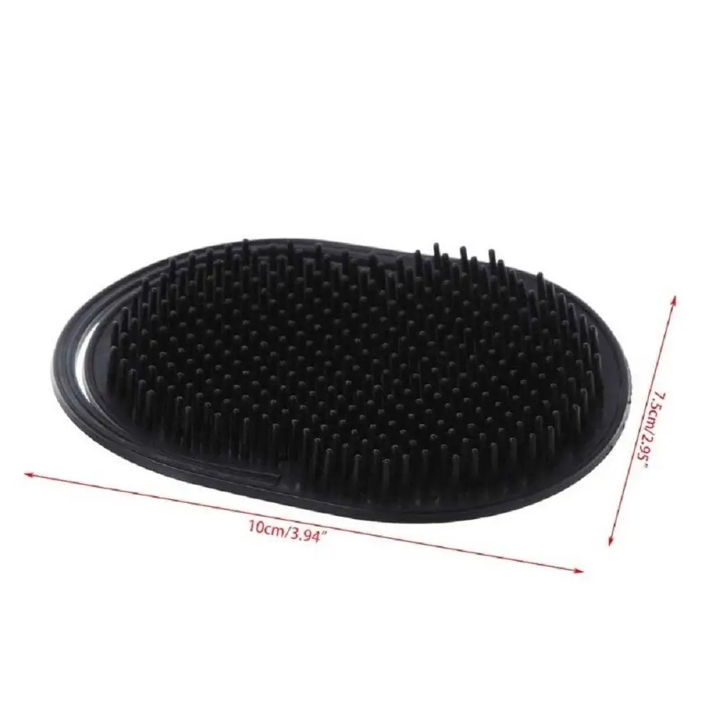 

Black Hair Washing Scalp Massage Palm Brush Hair Styling Comb Pocket Travel Plastic Comb Brush Men Mustache Body Massage Tools
