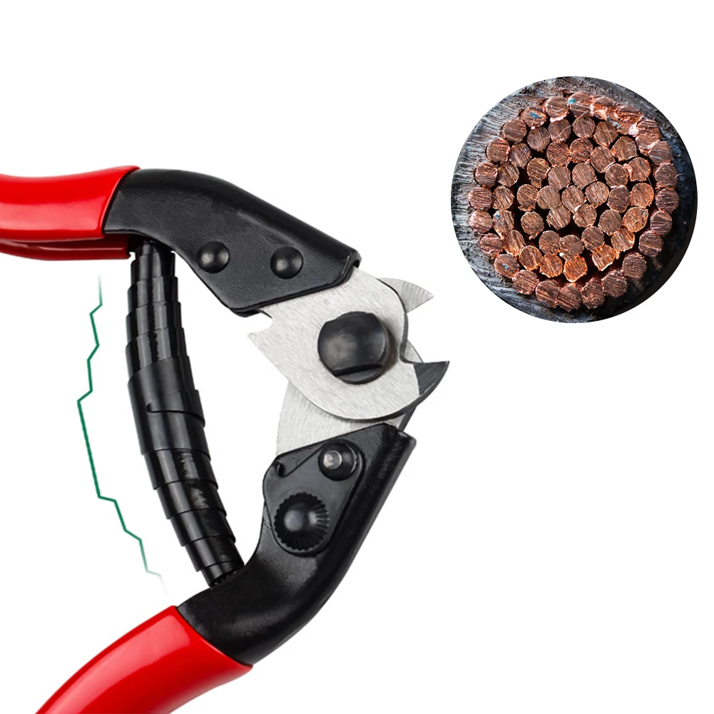 

Wire Cable Cutters Cutting Side Snips Flush Pliers For Cable and Housing Steel Wire Rope Scissors Dropshipping Sealing Pliers