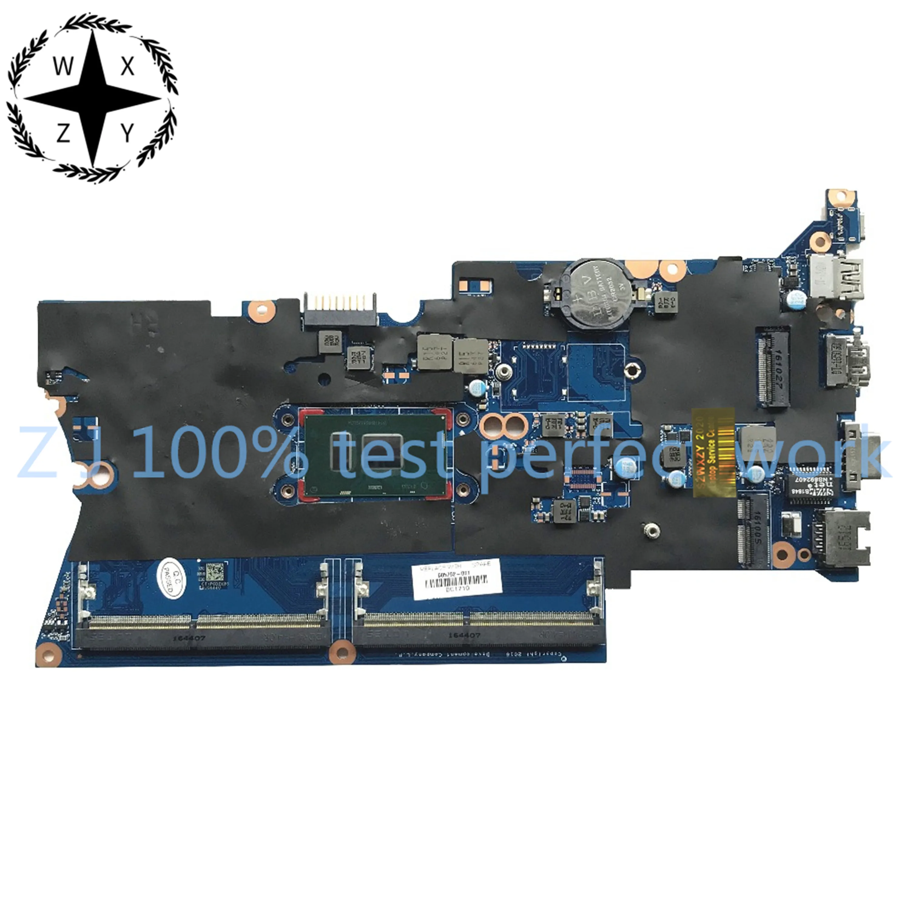 Материнская плата для ноутбука HP ProBook 430 G4 440 с SR2ZW i3 7100u 905792 001 601 DA0X81MB6E0 MB 100%