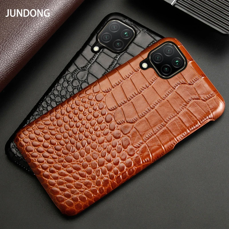 

Leather Phone Case For Huawei Honor 30 30S X10 20 20i 10 10i 9 8 Lite 9X 8X Max 7X 7A V30 Pro V20 V10 Crocodile Texture Cover