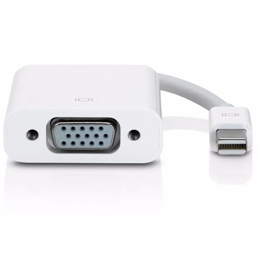 Для MacBook Air Pro iMac Mac Mini Thunderbolt мини-порт дисплея Порт DP к VGA Кабель-адаптер 1080P для HDTV