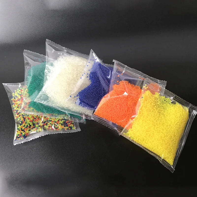

10000pcs Crystal Soil Hydrogel Gel Polymer Water Beads Flower Decor polymer Growing Water Balls Gel Ball Bullets for Toy Gun