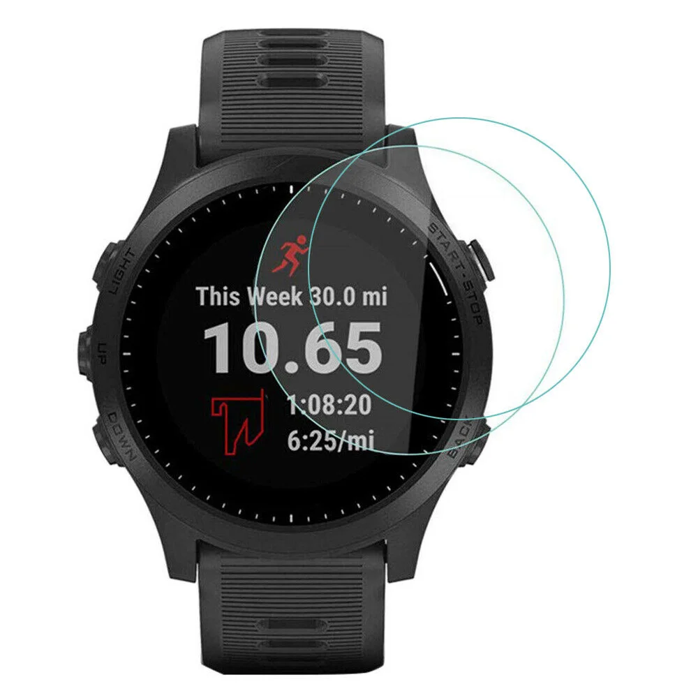 Ультра HD Прозрачная зеркальная защита для смарт-часов Garmin Forerunner 945 закаленное