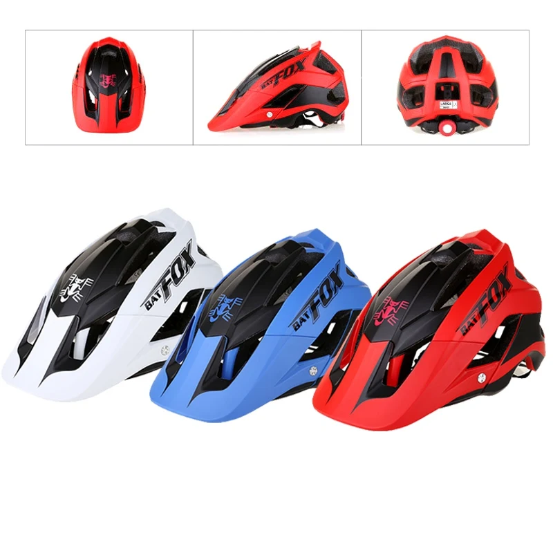 

Sports Safety Sports Helmets MTB Bike Helmet Bicycle Cycling Detachable Sun Visor Safety Mountain Integrally Exterior Parts