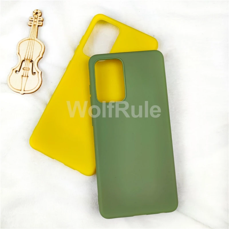 

For Samsung Galaxy A72 Case Soft Silicone Candy Color Bumper Cover For Samsung A72 4G Phone Cases For Samsung Galaxy A72 5G