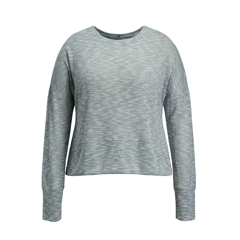

Fashion Women's 2021 European And American Solid Color Short Knit Sweater Plus Size Top Polyester Casual Comfortable Home