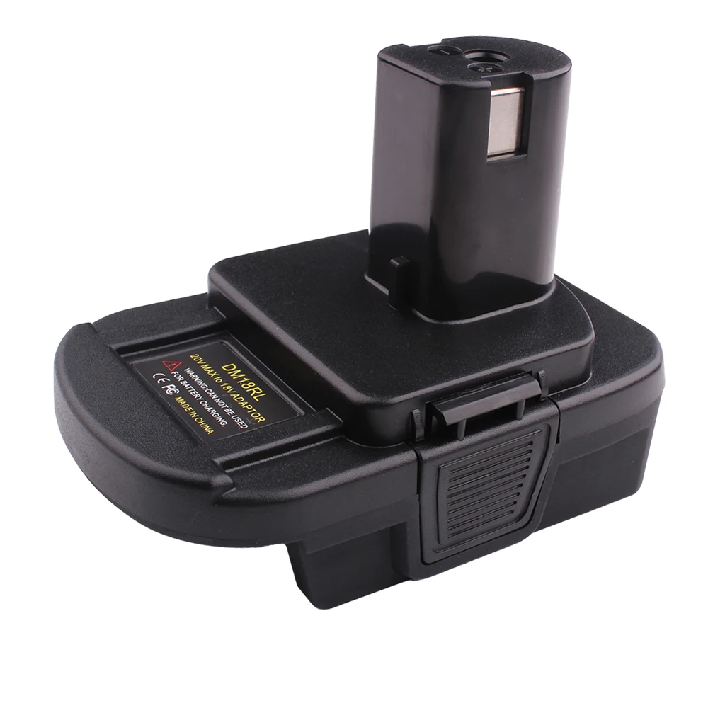 Адаптер DM18RL для аккумулятора USB-адаптер dm20robдля Ryobi преобразователь DeWalt 20 в Milwaukee
