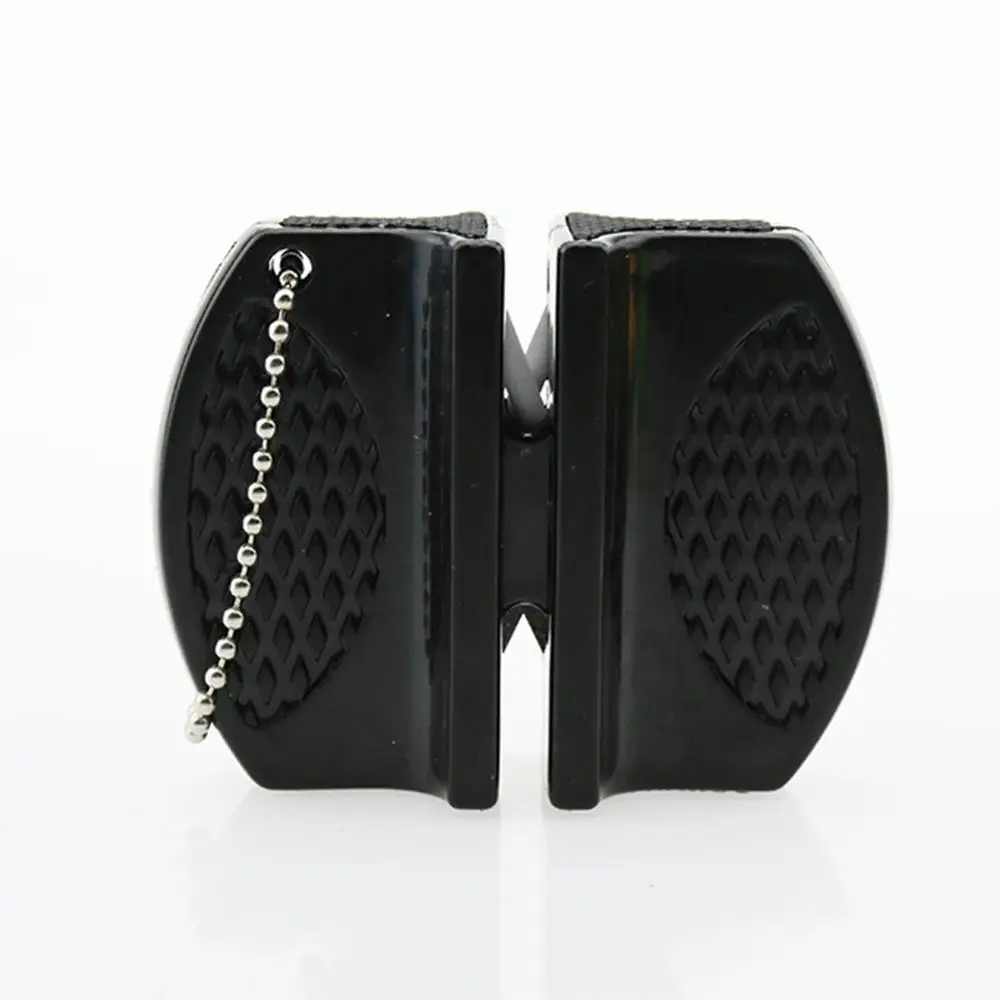 Портативная точилка для кухонных ножей Двухступенчатая походная карманная мини