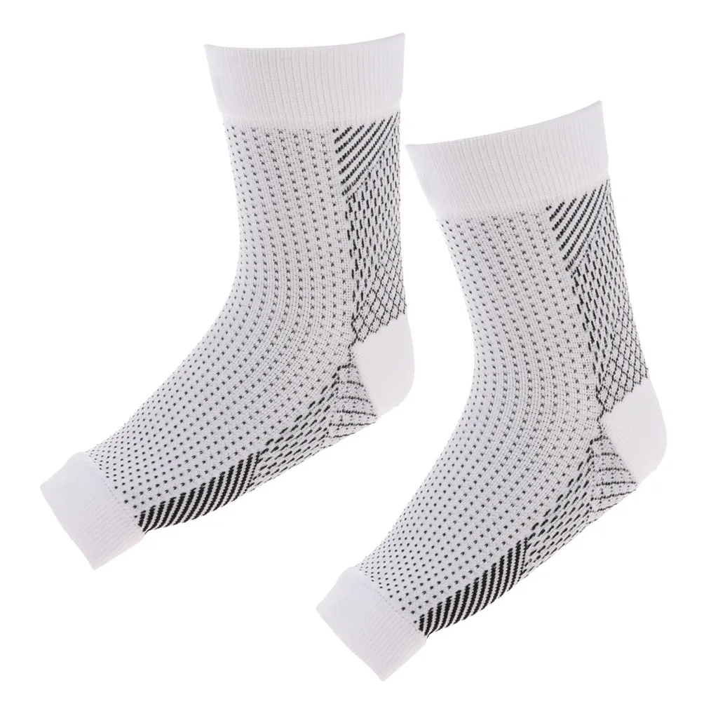 Compression Socks 1 Pair Arch Ankle Brace Running Support Plantar Fasciitis for Women and Men M/L | Обувь