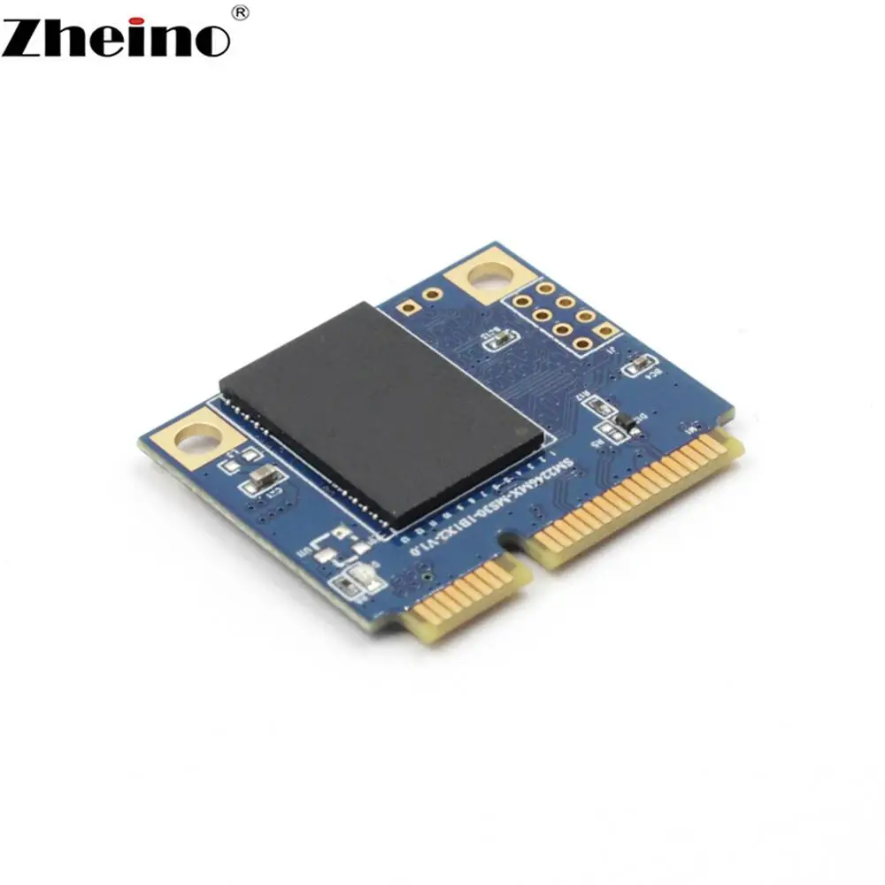 Жесткий диск Zheino половинный mSATA SSD 16 ГБ 32 64 128 256 полуразмер mSATA3 Внутренний