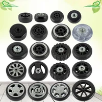 1pc luggage plastic swivel wheels rotation suitcase replacement casters