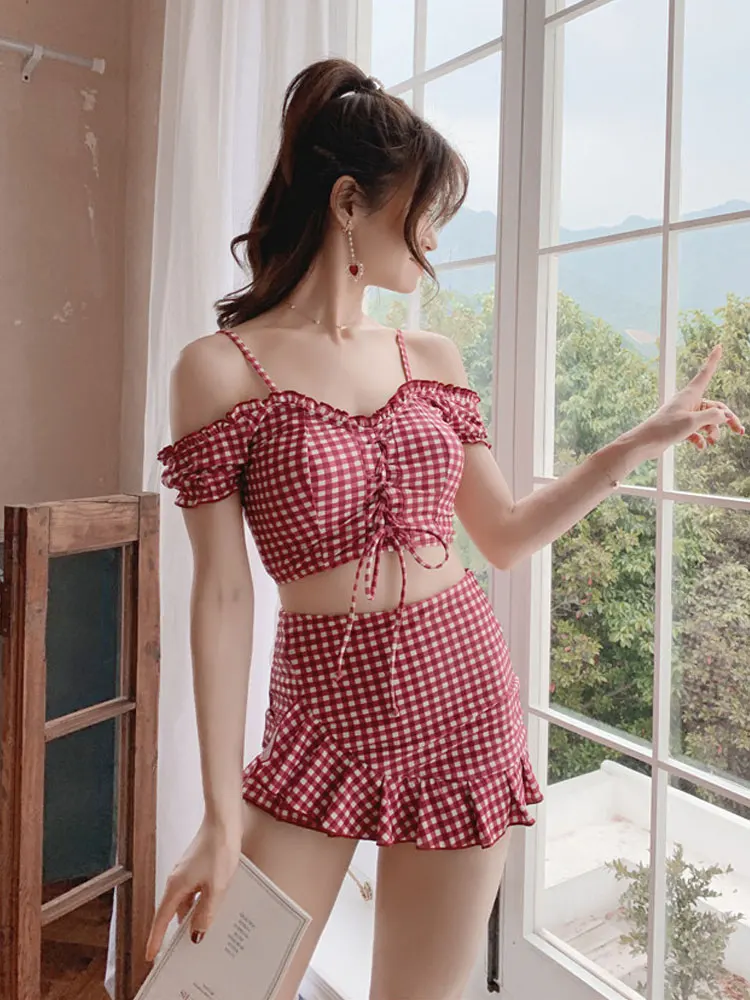 Бикини 2019 купальник для маленьких девочек из двух частей Детская летняя одежда