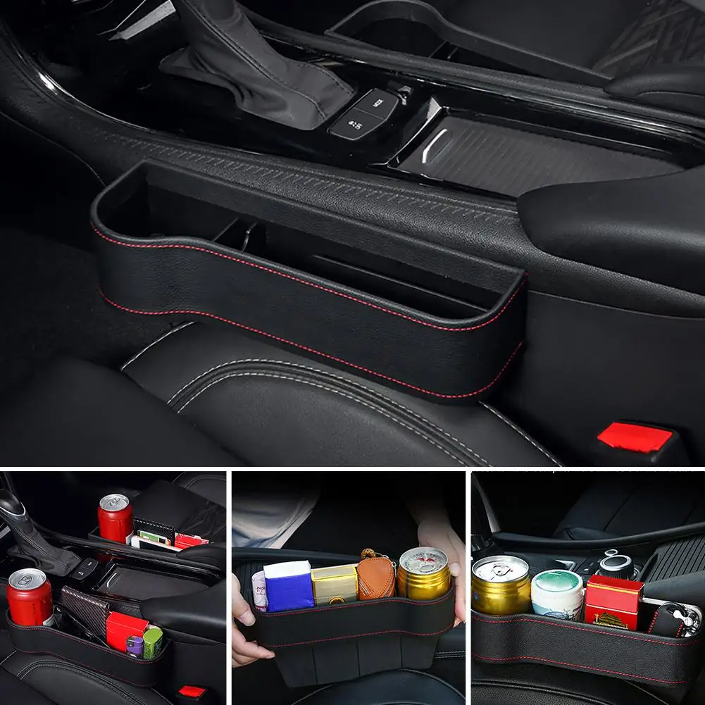 Многофункциональный Органайзер на автомобильное сиденье кожаный чехол