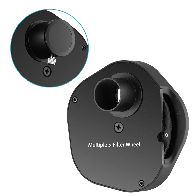 Астрономический телескоп 1 25 дюймов ручной фильтр колеса из пяти предметов Цвет