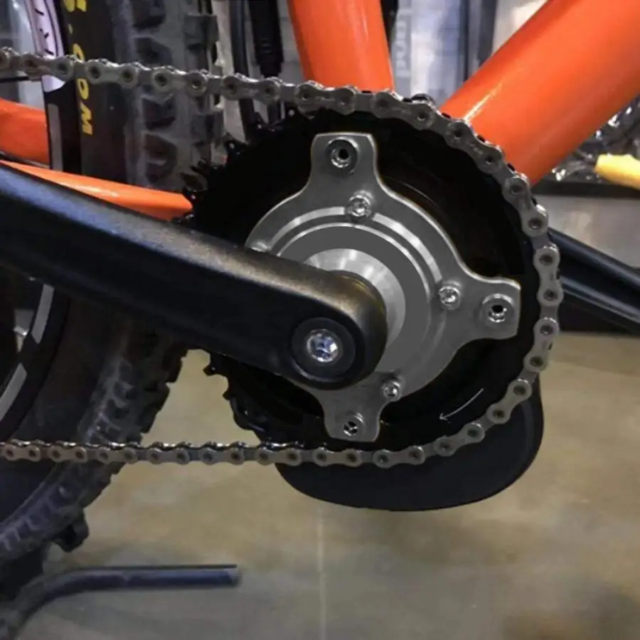 Цепное кольцо адаптер 104BCD цепное кольцо адаптер для Bafang eBike среднемоторный привод Chainwheel адаптер для велосипедов аксессуары