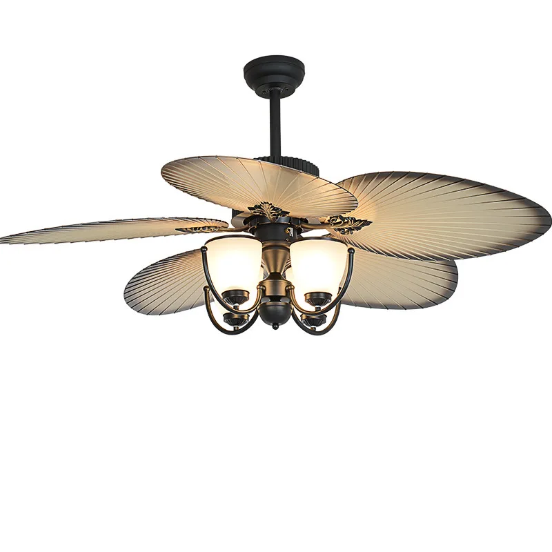 Настенный уличный потолочный вентилятор со светильник Том люстра с подсолнухами