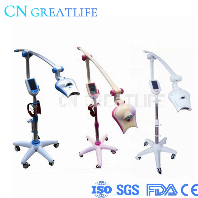 Mobile Portable Dentists Led Light Tooth Bleaching Accelerator System Unit Teeth White Machine Lamp Dental Whitening Professiona |