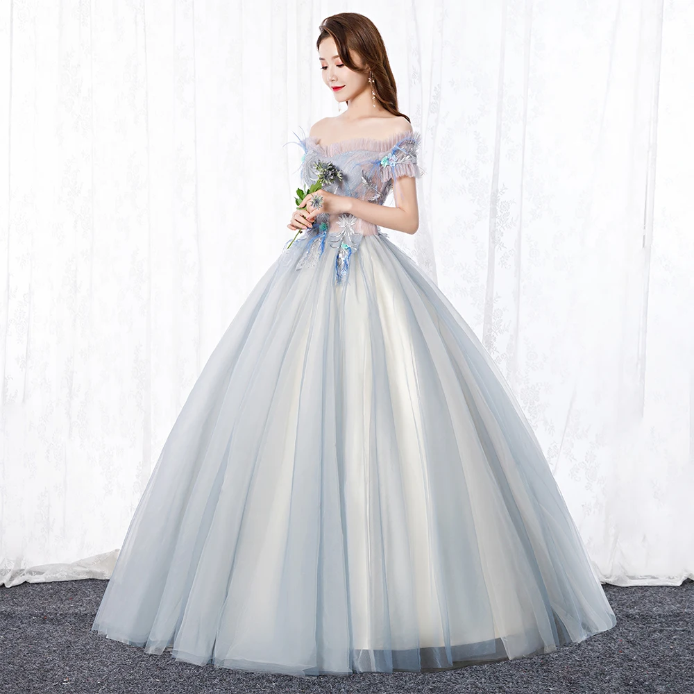 Женское платье с Золушкой вечерние нее для выпускного вечера 15 лет 2019 | Свадьбы и
