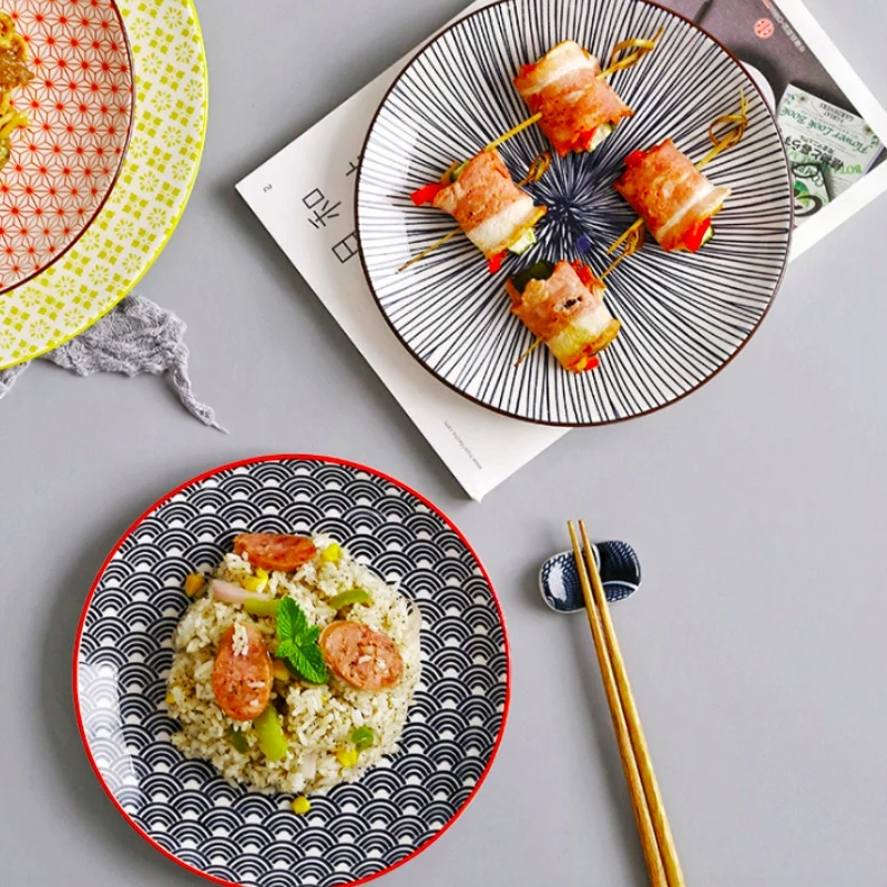 Тарелка для салата обеденное блюдо тарелки завтрака в скандинавском стиле